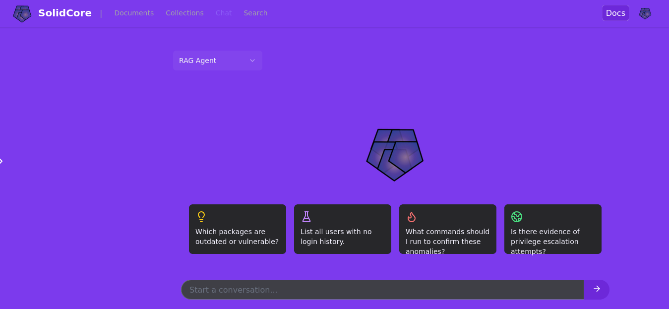 SolidCore Conversational Agent